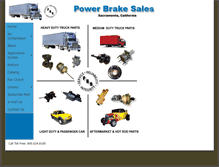 Tablet Screenshot of powerbrakes.com