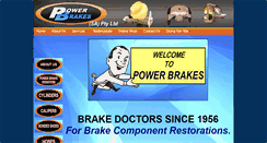 Desktop Screenshot of powerbrakes.com.au